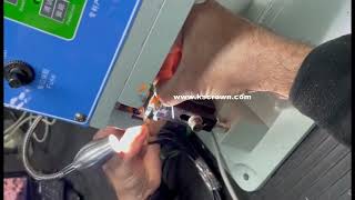 Copper Strip Wire Splicer Machine | Cable Splicing Machine WL-1.8T - Suzhou Crown
