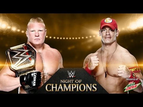 wwe raw 2019 new WWE 2k14 XBOX 360:John Cena VS Brock Lesnar NIGHT OF CHAMPIONS 