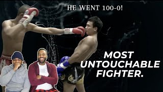 Americans brothers react to....Most Untouchable Fighter.( THIS GUY MIGHT BE BETTER THEN FLOYD)