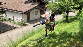 Video thumbnail of "Ziachfuchs - Böhmischer Traum auf meiner Slackline"