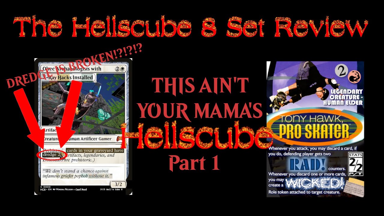 Hellscube 8 Set Review Part 1 - WUBRG(Magic: The Gathering)
