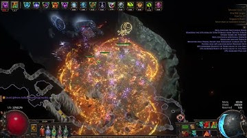 PoE 3.21 Crucible  | Ignite Explode Totem Elementalist T16 Lair Map Showcase