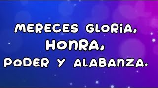 Video voorbeeld van "Mereces gloria/Te exalto - Miel San Marcos - Musica cristiana con letra"