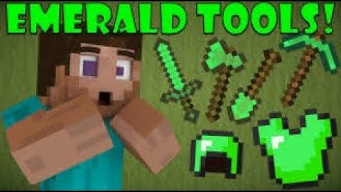 How to get EMERALD TOOLS in Minecraft 1.16.1