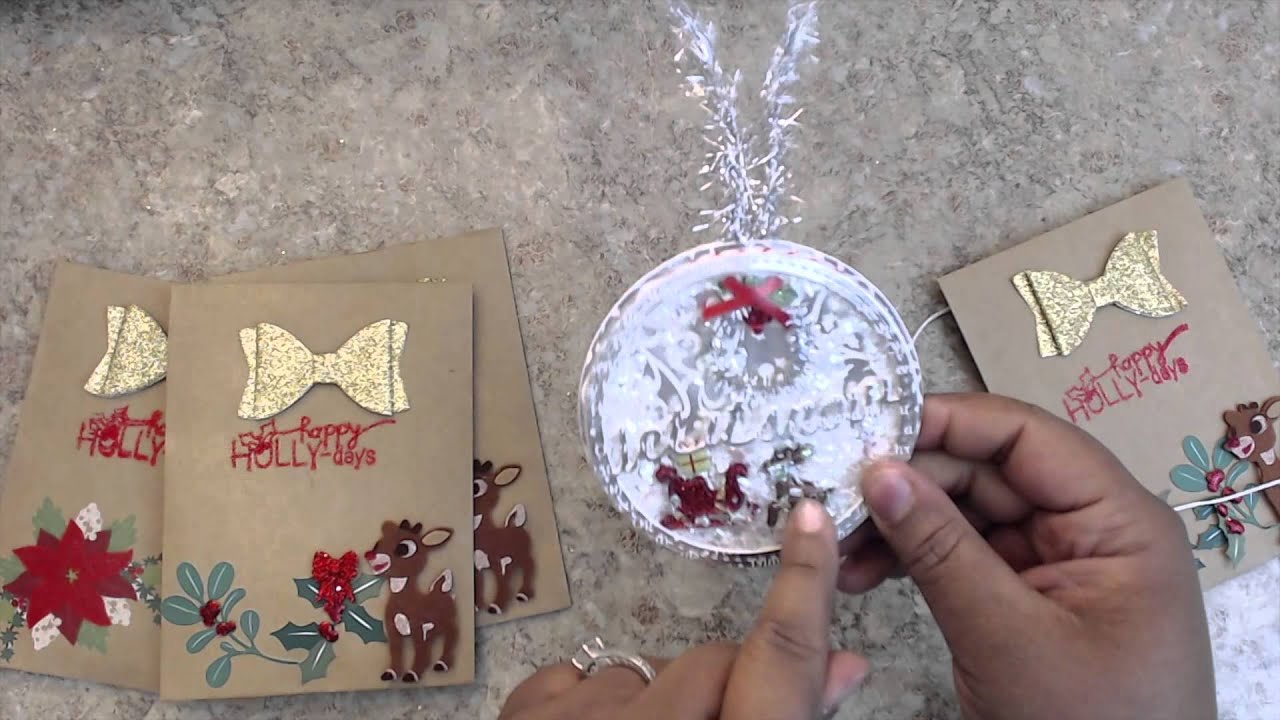  CHRISTMAS WINTER SHAPED TAG REVEAL GROUP 5 YouTube