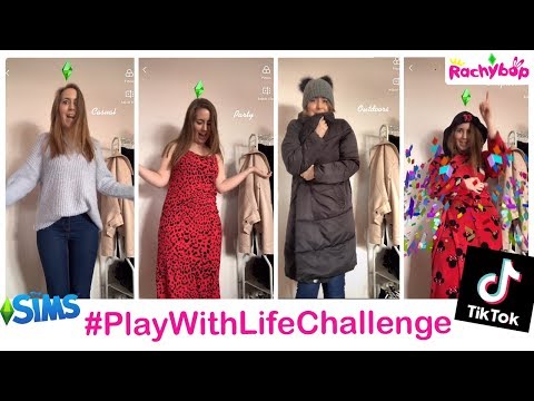 🌟 SIMS TIKTOK OUTFIT SWAP 👚 How to do The Sims Play With Life TikTok Challenge