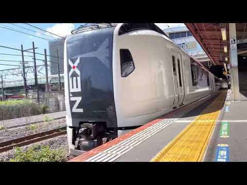 【成田エクスプレス/湘南新宿ライン/相鉄直通線】新川崎駅E259系&E231系1000番台&相鉄12000系高速通過【ジョイント音】