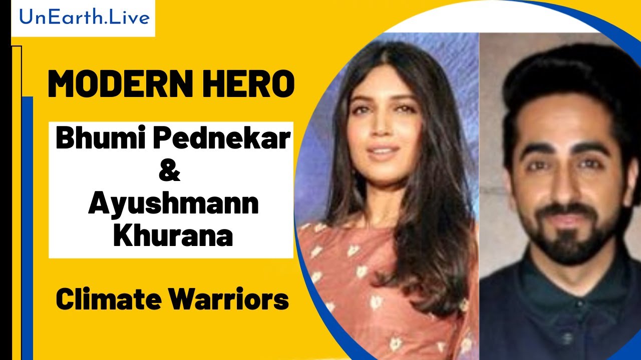 Ayushmann Khurana Joins Co-Actor Bhumi Pednekar As A Climate Warrior! | UnEarth