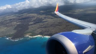 (RAW LEAP POWER) Southwest 737 MAX Engine Start, Taxi, Takeoff | Kona KOA