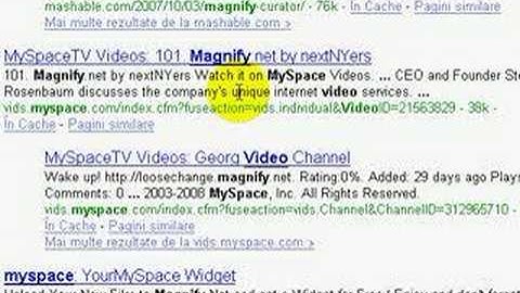 Myspace Background Layout Survey