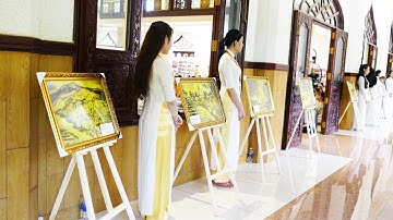 Họa sĩ Nguyễn Tiến và Triển lãm tranh cát biểu diễn gây quỹ nhân dịp lễ Phật Đản 2024