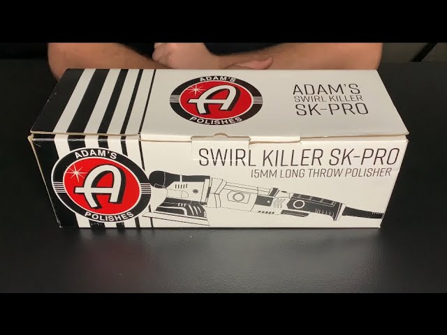 ADAM'S SK PRO 15MM SWIRL KILLER POLISHER SK15-LED BARE TOOL NO POWER CABLE