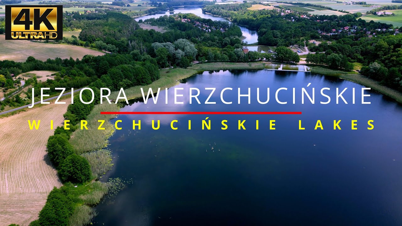 Jeziora Wierzchucińskie | Wierzchucińskie Lakes | DJI Mini 3 Pro 4K