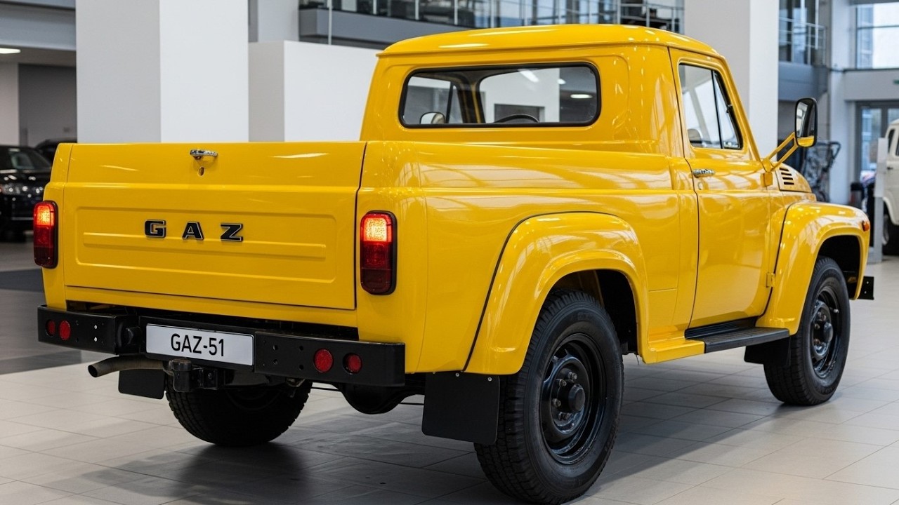 Новый 2026 ГАЗ-51 Truck | культовый грузовик в современном обличье