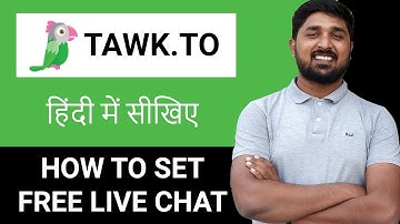 How to Setup FREE Live Chat with Tawk.to | Hindi Tutorial for Beginners
