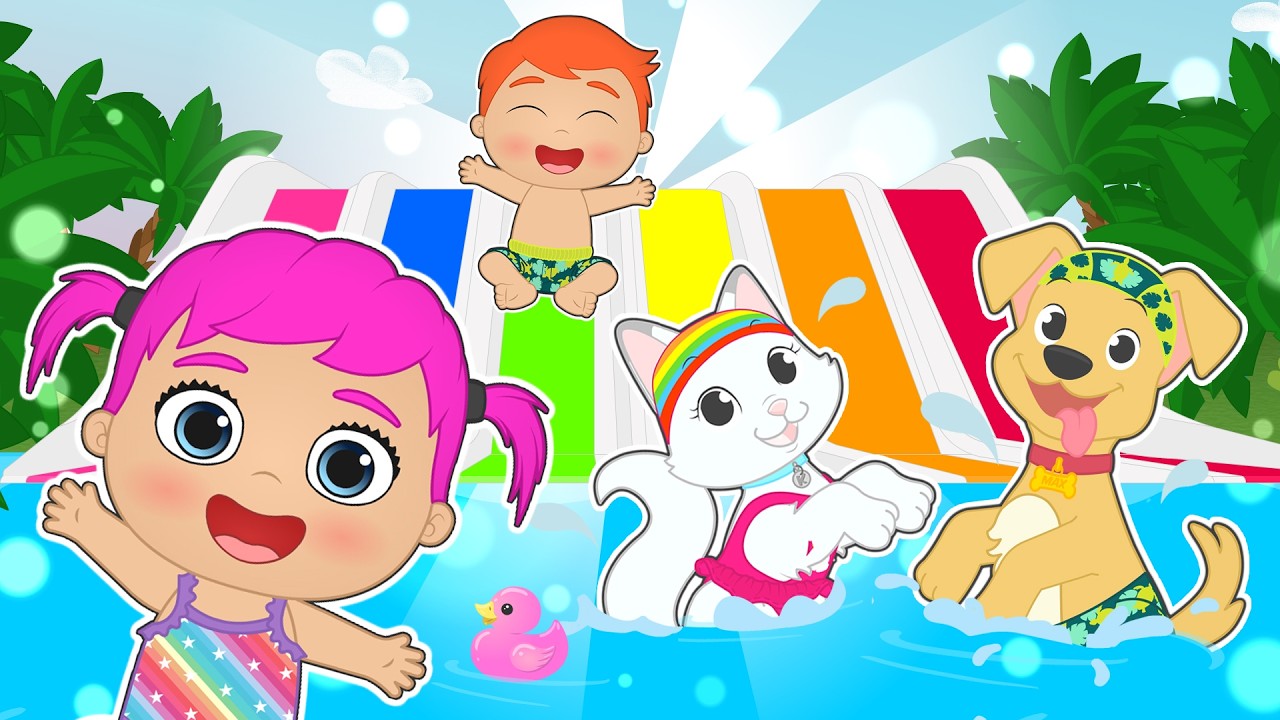 BABIES ALEX & LILY ☀️ Special Summer Compilation 🌊 Games, Sun & Beach!