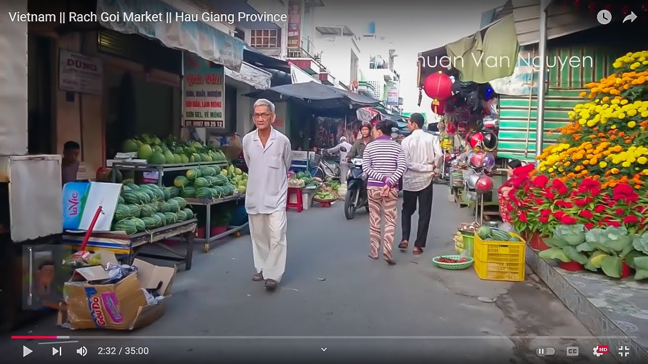 Vietnam || Rach Goi Market on the Lunar New Year 2020 || Hau Giang