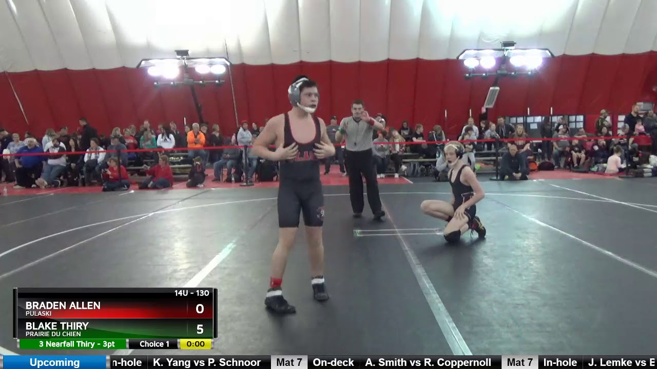 14U 130 Blake Thiry Prairie Du Chien Vs Braden Allen Pulaski - YouTube