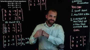 Gaussian Elimination part 1