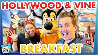 Disney World BREAKFAST Challenge -- Hollywood & Vine Disney Junior Play n' Dine Review