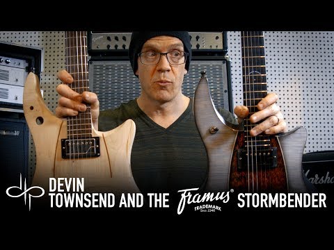 DEVIN TOWNSEND and the Framus STORMBENDER Prototype