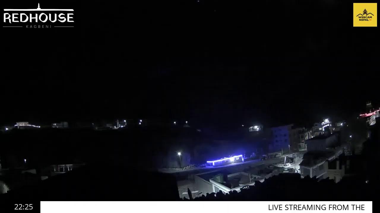 WEBCAM NEPAL LIVE: LIVE STREAM FROM KAGBENI - MUSTANG - NEPAL.