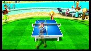 Wii Sports Resort Table Tennis // Mikey vs Julie (PRO) // Can Mikey beat Julie??