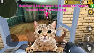 🎮 Scary Teacher 3D Walkthrough + My Story Game Play 💓 | Free the cat 💥 #9