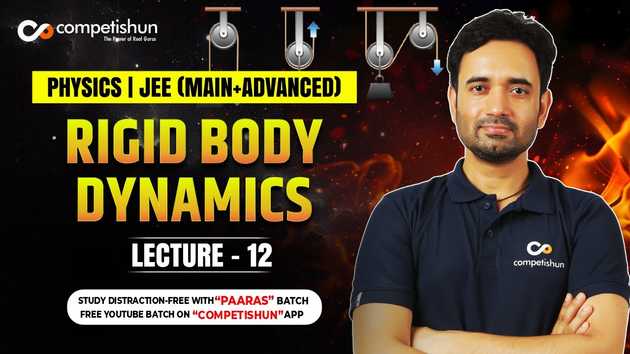 12 Instantaneous axis of rotation | Pure rolling | Rigid body dynamics ...