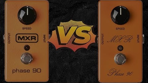 MXR Script Phase 90-led VS MXR Phase 90