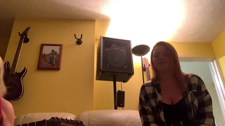 Blue on black cover with Rebecca Mathews on vocals