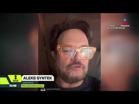 “Sí, estoy desequilibrado”: La polémica declaración de Aleks Syntek tras su show en CDMX | Nacho L