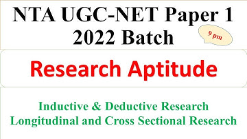 Inductive and Deductive Approach - Research Aptitude - Paper 1 2022 - UGC NTA NET - Dr Triptii