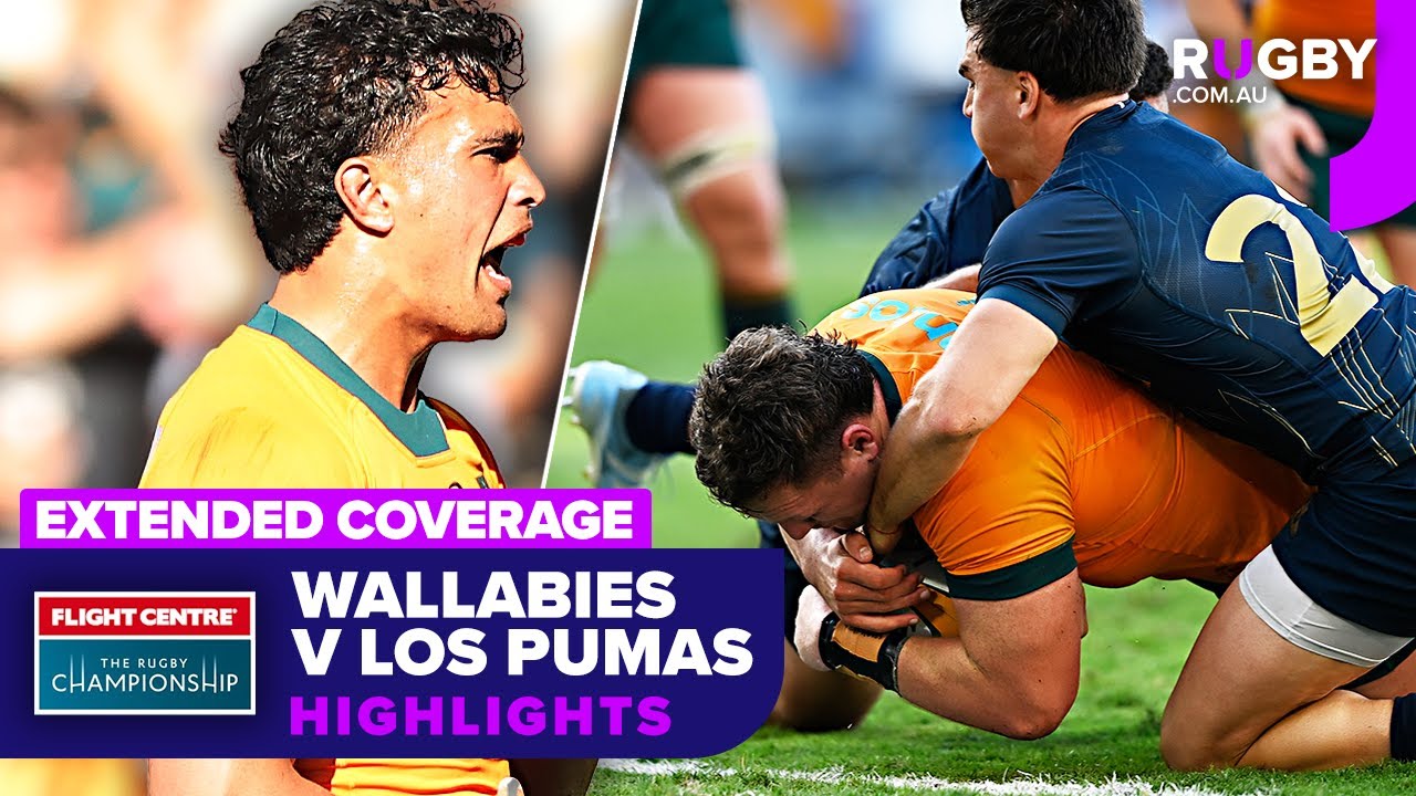 EXTENDED: Wallabies v Argentina | Round 3 | The Rugby Championship 2025