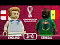 England 3 0 Senegal  LEGO World Cup Highlights