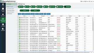 Security Gateway for Email - Logging & Reporting - Easy Troubleshooting