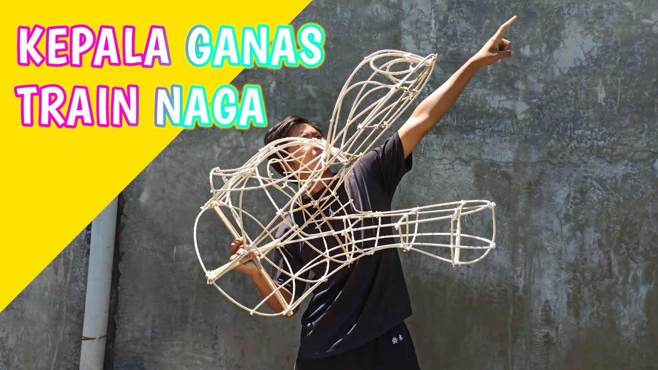 Cara Membuat Kepala Layangan Naga