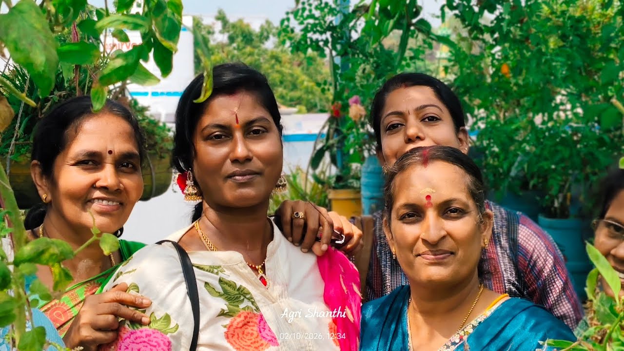 சிறிய இடத்தில் ஒரு அசத்தல் zero budget மாடி தோட்டம்  