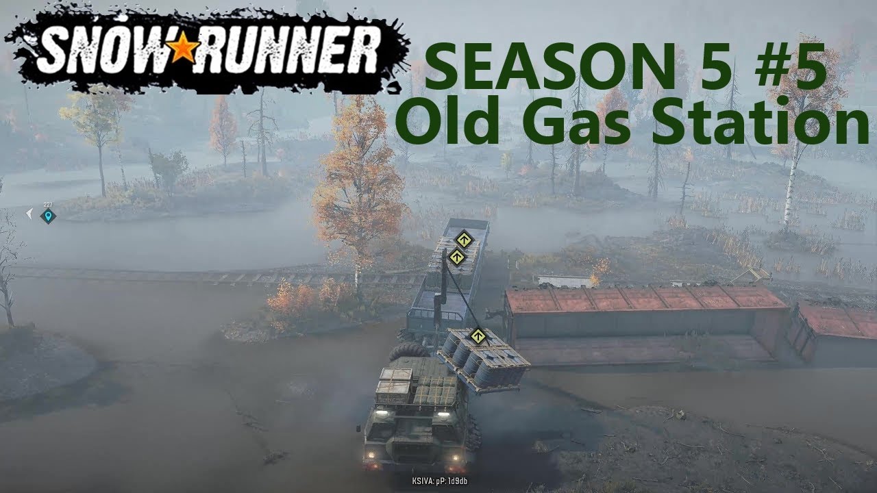 SnowRunner Season 5 Don Factory Grounds Old Gas Station #5