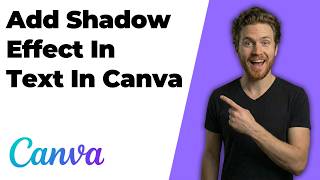How To Add Shadow Effect In Text In Canva (Easy Guide)