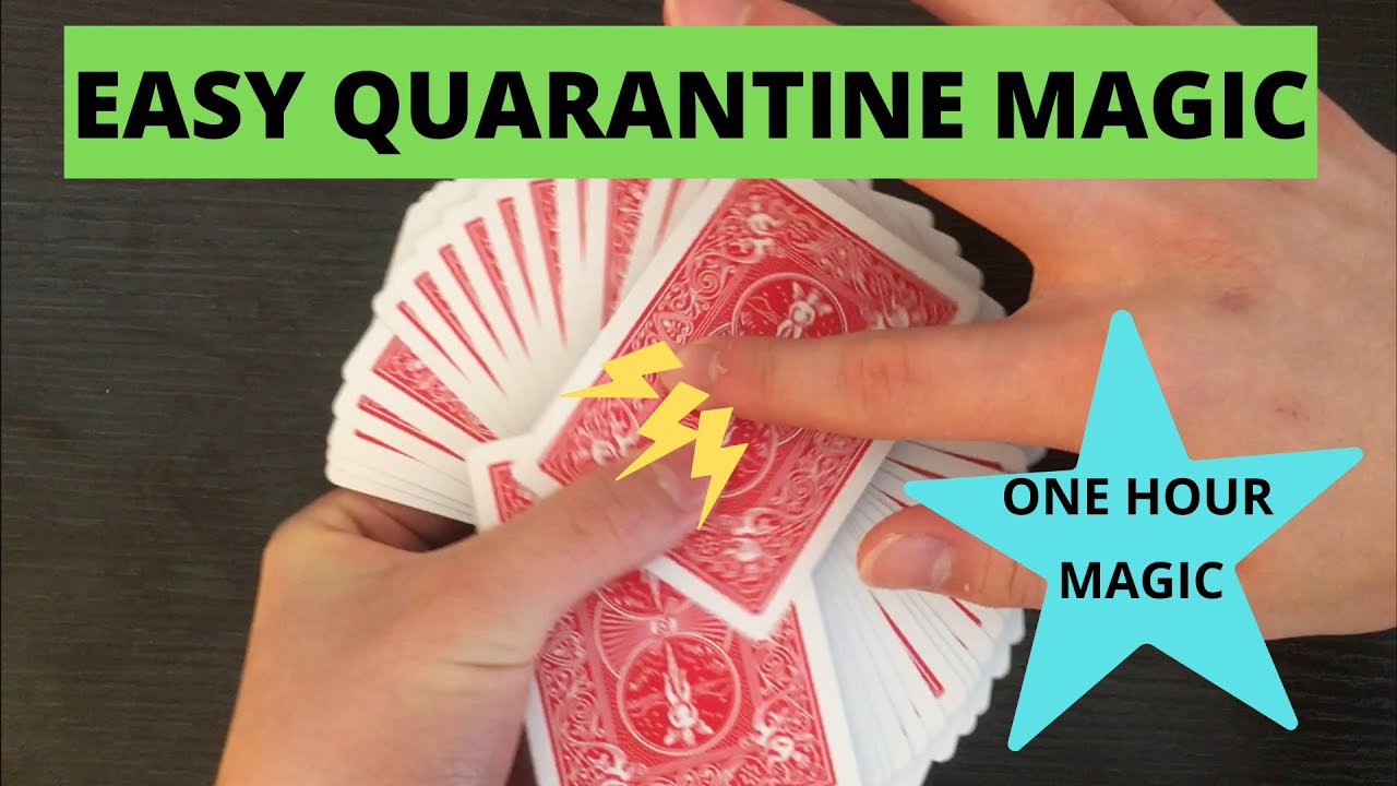 Easy No Setup Quarantine Magic Trick! 2020 Summer Magic! ONE HOUR MAGIC!