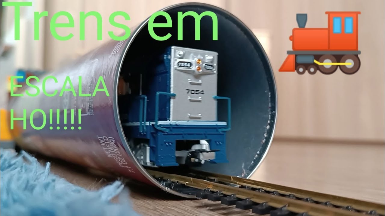 Trens em ESCALA HO!!!!!