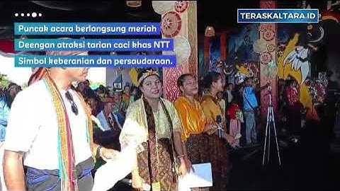 Budaya NTT Meriahkan IRAU Malinau, Bupati Wempi : Kebersamaan Jadi Kekuatan Membangun Daerah