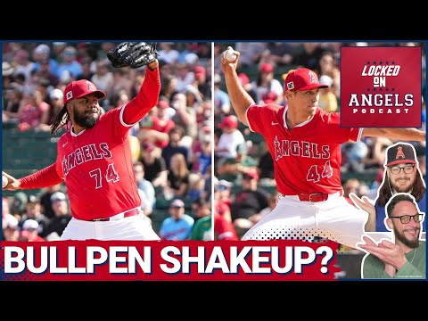 Los Angeles Angels' Ben Joyce Throws GAS! A New Bullpen Vacancy, Caden Dana Talks Spring Struggles