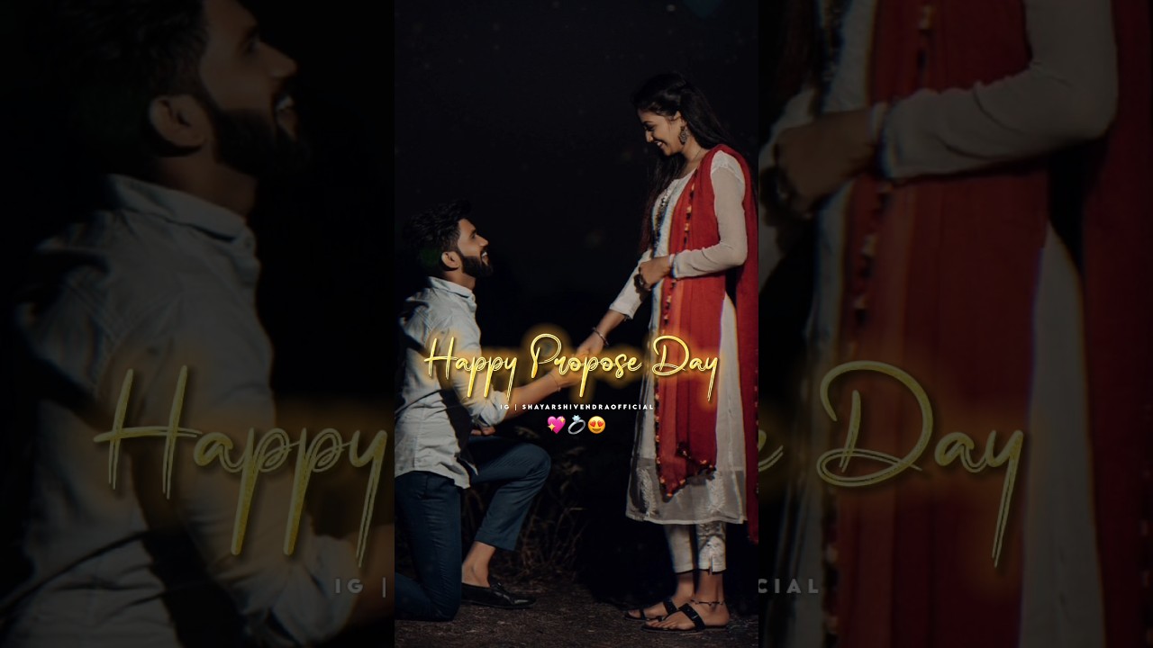 Propose Day Status 2026 💖💍 | Happy Propose Day Whatsapp Status 2026 | 8 February Propose Day Status