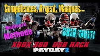 [TUTO] Compétences, Masques, Argent illimité etc... PayDay 2 USB Hack Solo/multi méthode 2