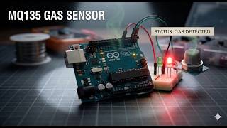 How to Make a Simple Gas Leak Detector Using Arduino &amp; MQ135 💡