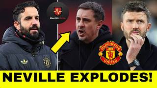 GARY NEVILLE BLASTS AMORIM 😱 CARRICK SHOCK RULE CHANGE AS MAN UTD BOAST EPL BEST STAR #ManUnited