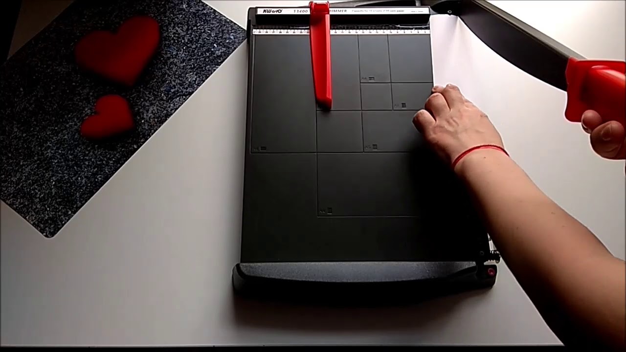 Резак для бумаги (сабельный)/Обзор Резак KW-trio 13400