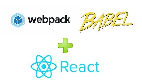 Webpack React setup tutorial